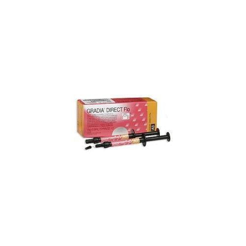 GC 002279 Gradia Direct Flo Flowable Composite Restorative Syringe A2 1.5 Gm GC 002279 Gradia Direct Flo Flowable Composite Restorative Syringe A2 1.5 Gm